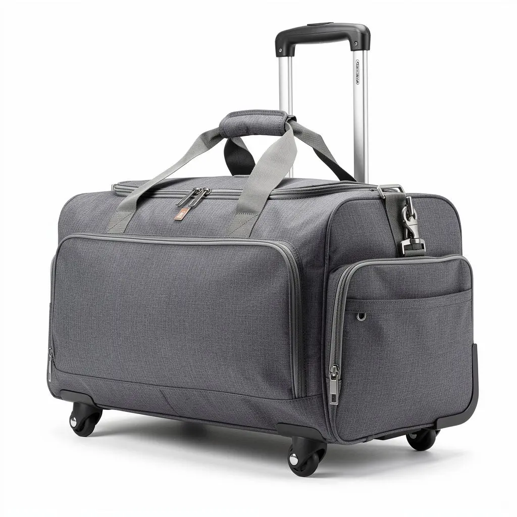 Duffel Weekender Wheeled Cart Theater Cut