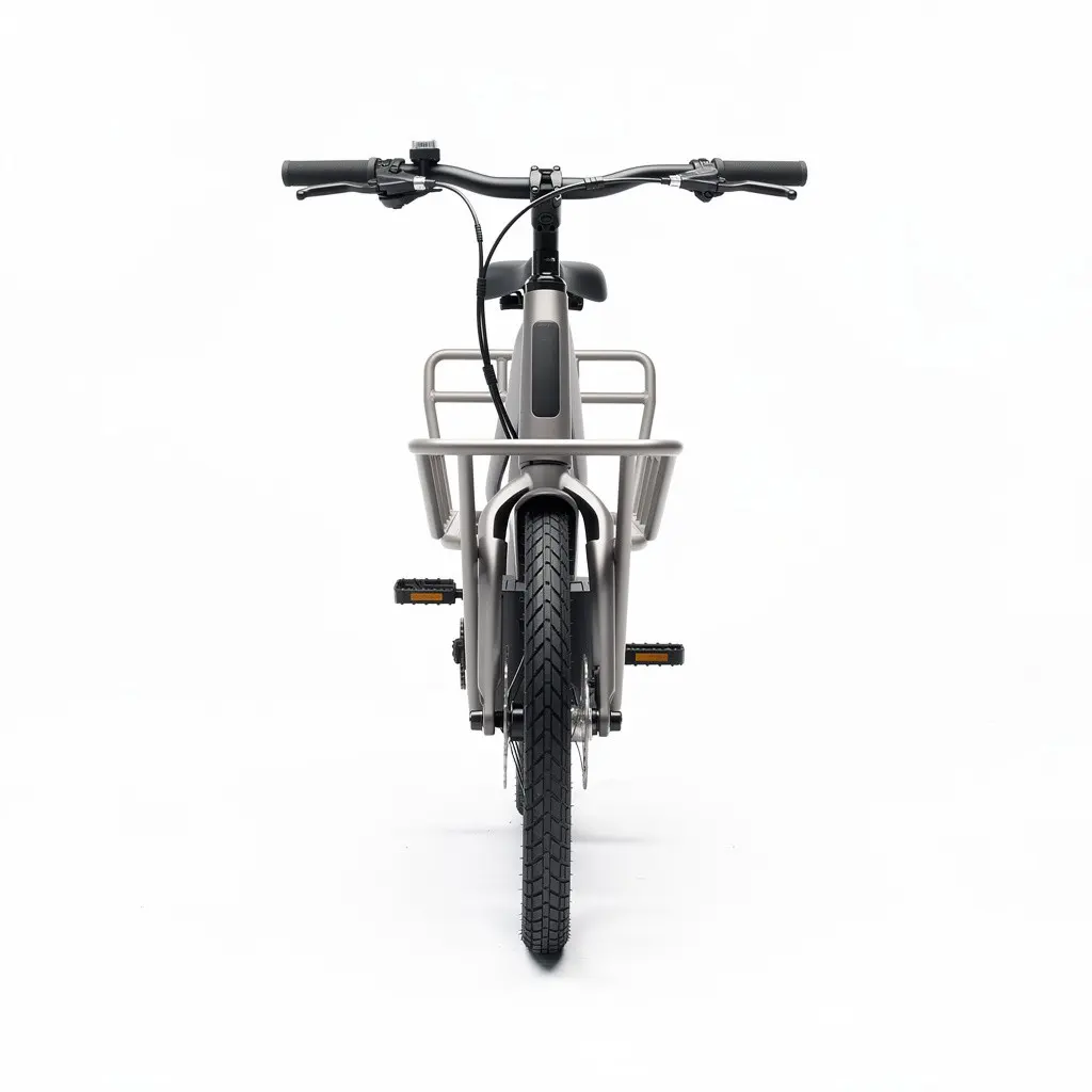 Electric Bike Cargo Cart Theater Cut