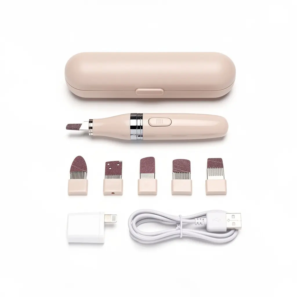 Electric Nail File Kit Travel Zero-Checkout Edition