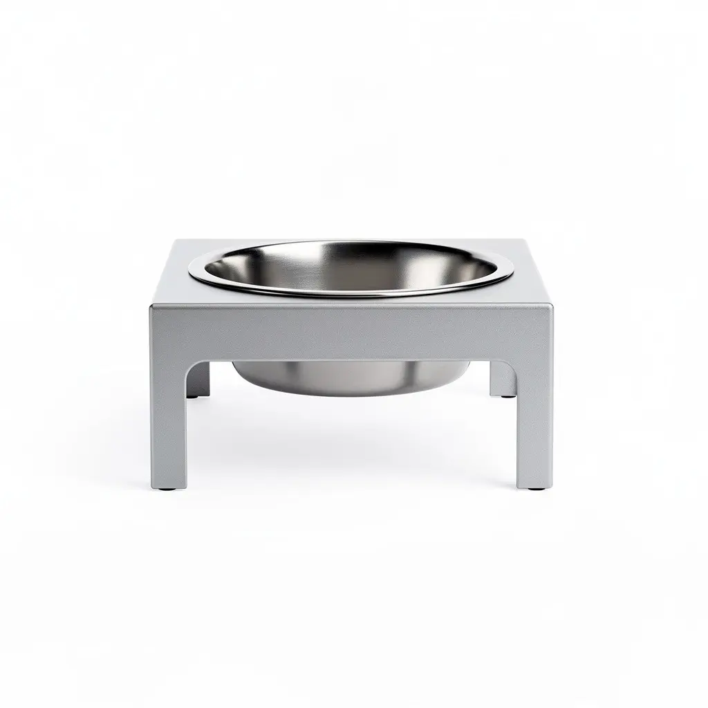 Elevated Dog Bowl Stand Steel Wish Drop