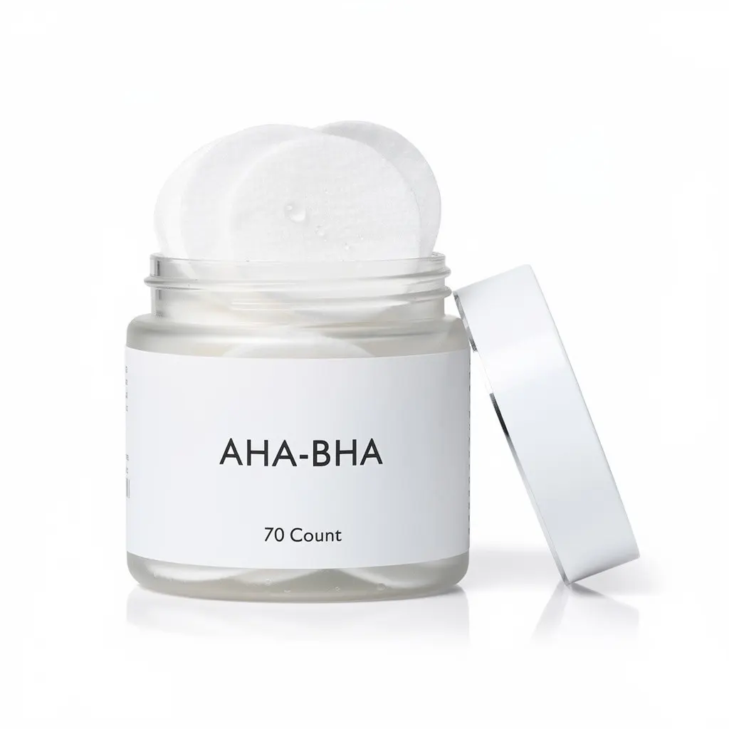 Exfoliating Toner Pads (70ct) AHA-BHA Cart Theater Cut