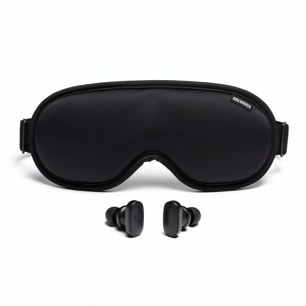 Eye Mask & Earplug Set Bluetooth Route-Ready