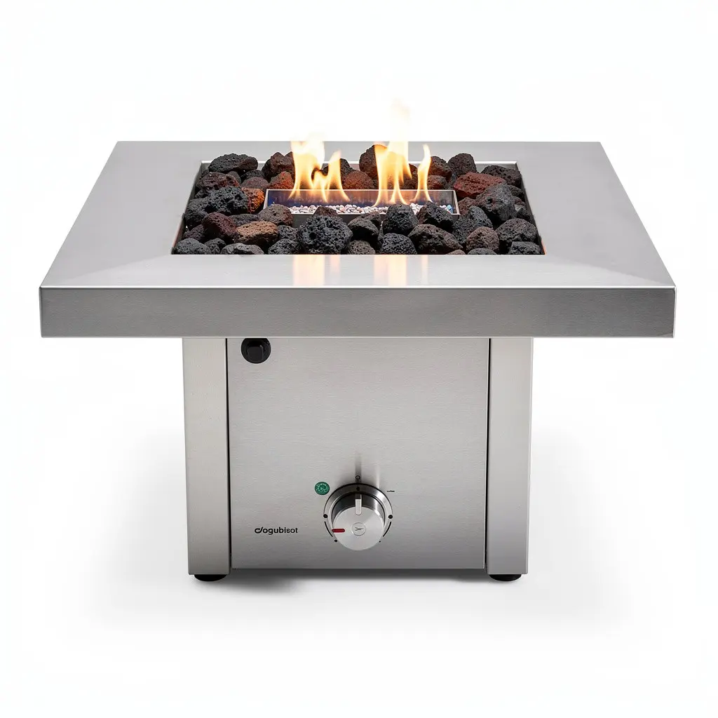 Fire Pit Steel Propane Zero-Checkout Edition