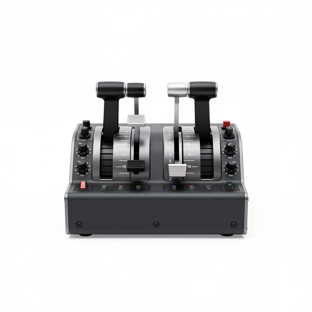 Flight Sim Throttle Dual Zero-Checkout Edition
