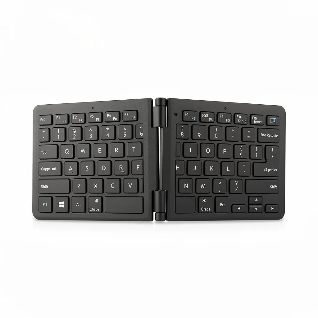 Foldable Bluetooth Keyboard Backlit Dopamine Variant