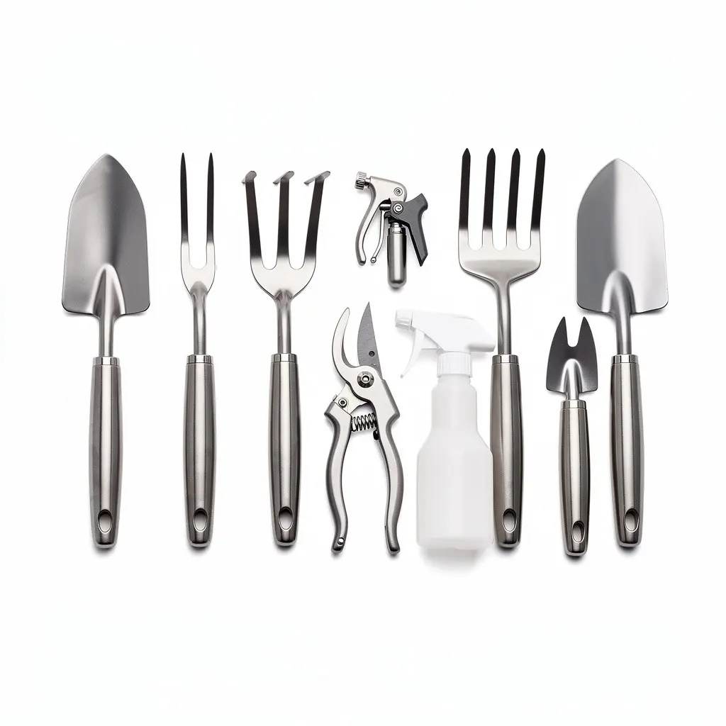 Garden Tool Set (10pc) Stainless Dopamine Variant