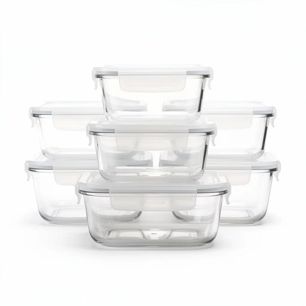 Glass Food Storage Set 10-Piece Zero-Checkout Edition