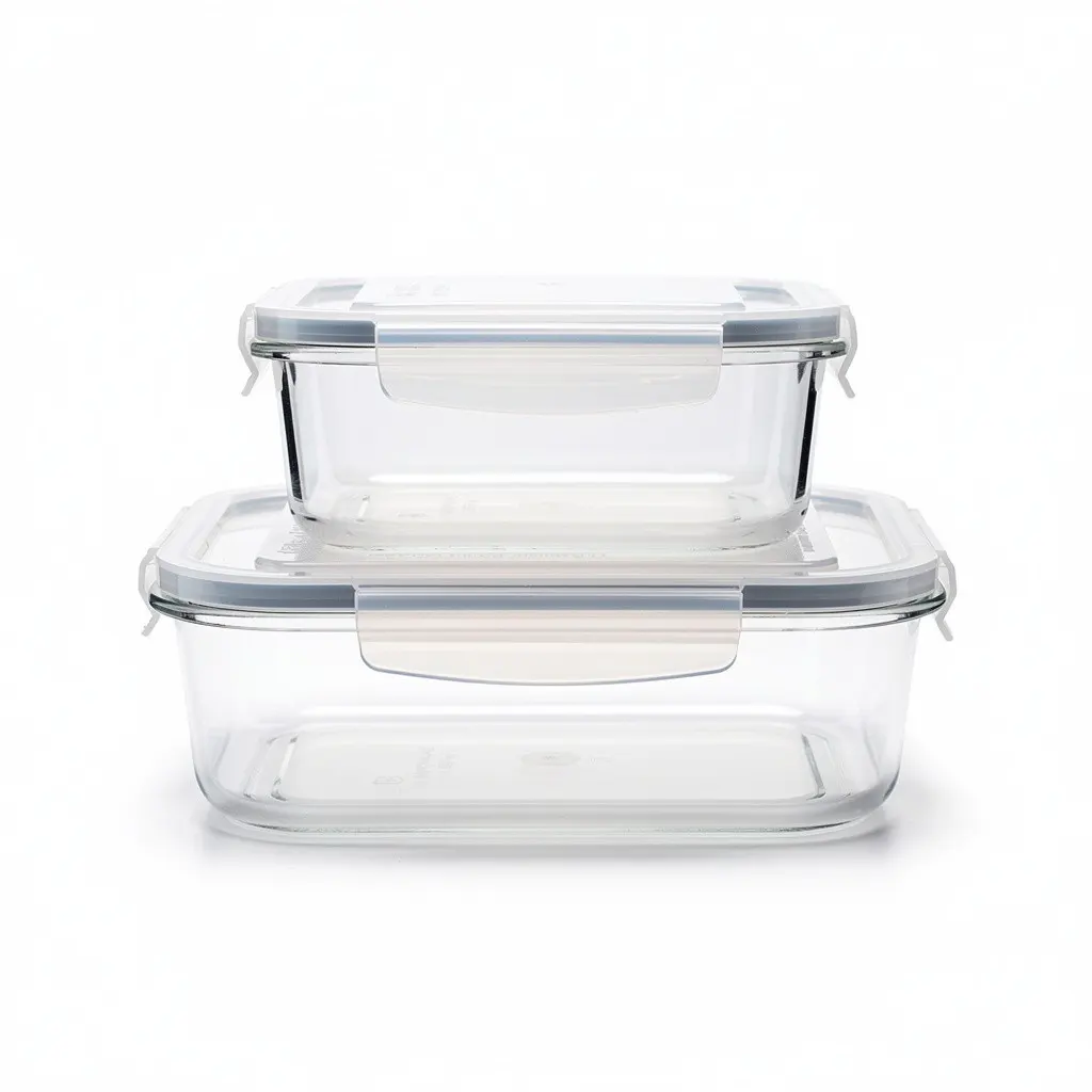 Glass Food Storage Set Vacuum Route-Ready