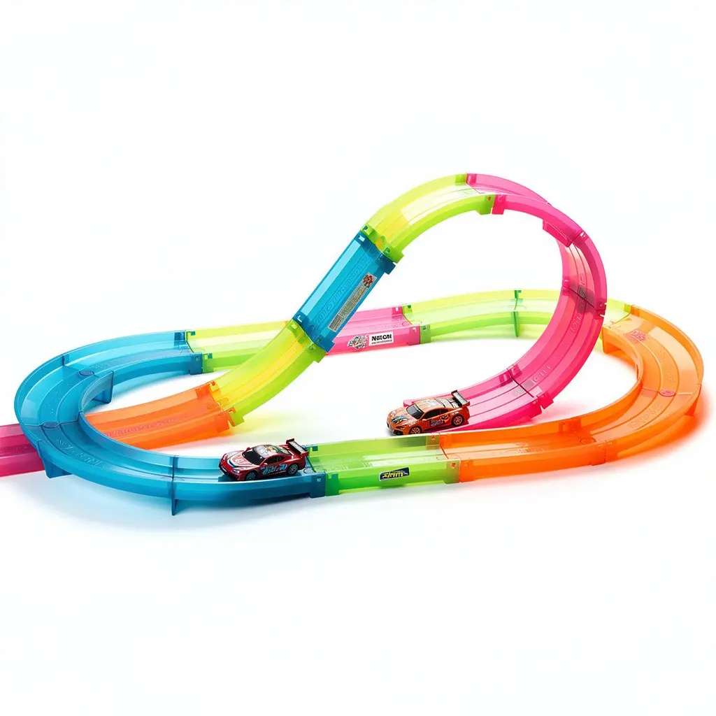 Glow Race Track Set Dual Zero-Checkout Edition