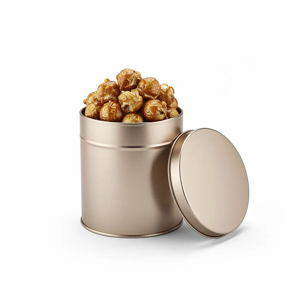 Gourmet Popcorn Tin Caramel Wish Drop