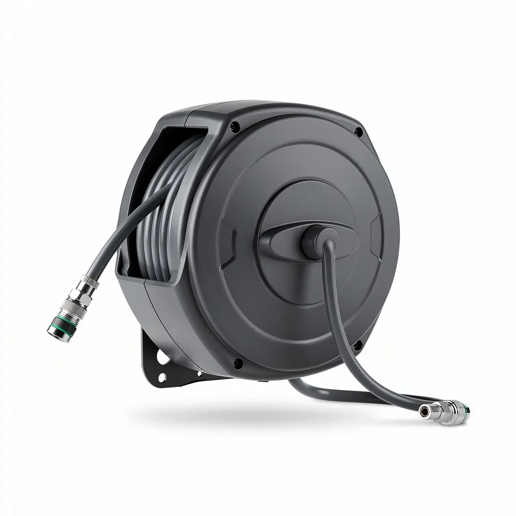 Hose Reel Retractable 50ft Route-Ready