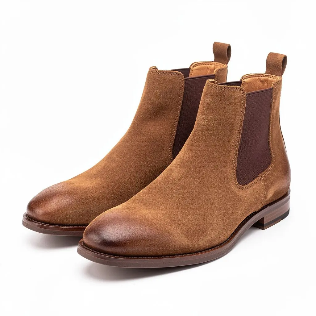 Leather Chelsea Boots Suede Route-Ready