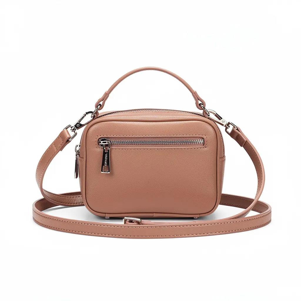 Leather Crossbody Bag Mini Zero-Checkout Edition