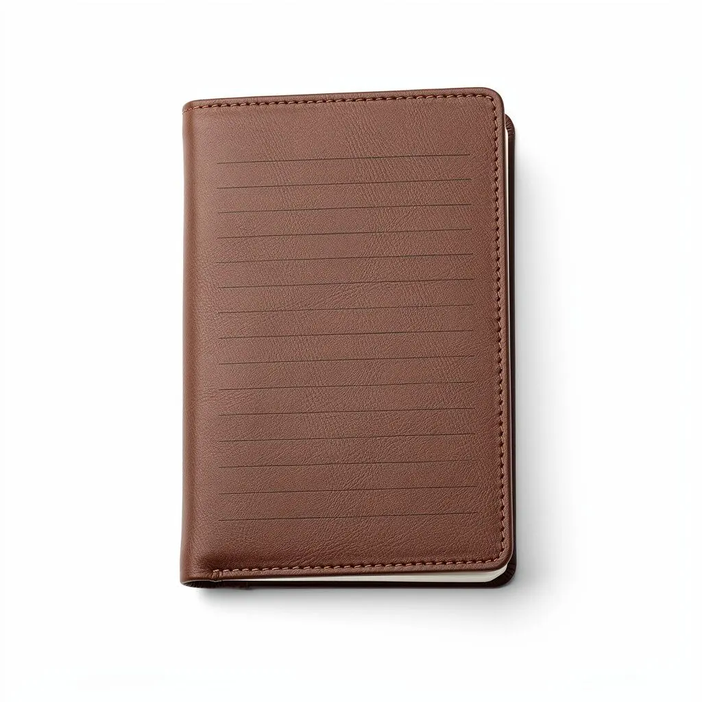 Leather Journal Lined Route-Ready