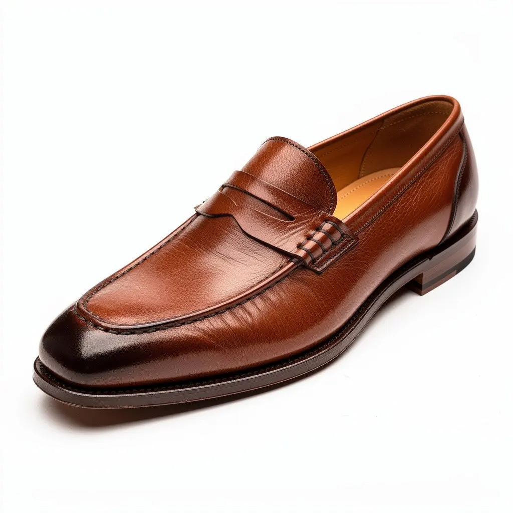 Leather Loafers Penny Dopamine Variant