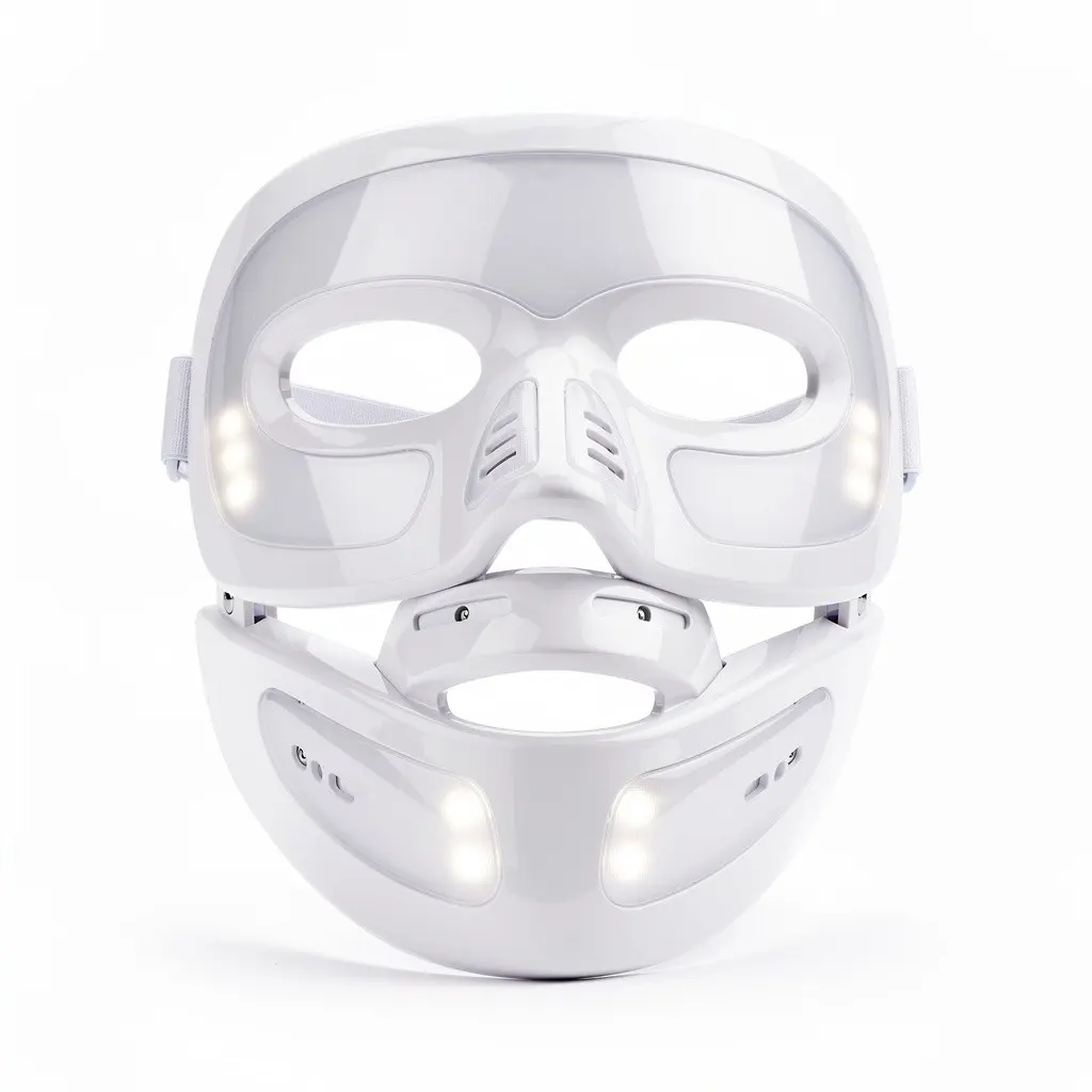 LED Light Therapy Mask Neck Route-Ready