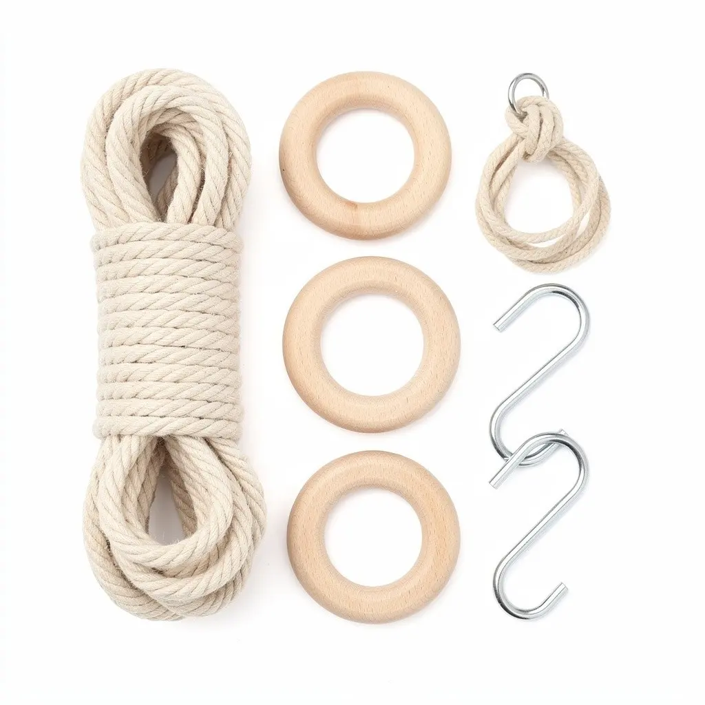 Macrame Plant Hanger Kit Cotton Dopamine Variant