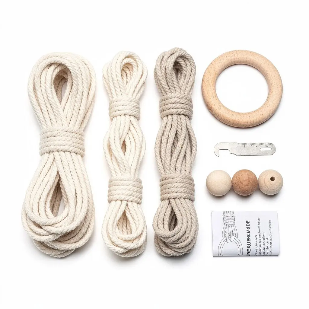 Macrame Plant Hanger Kit Set Zero-Checkout Edition