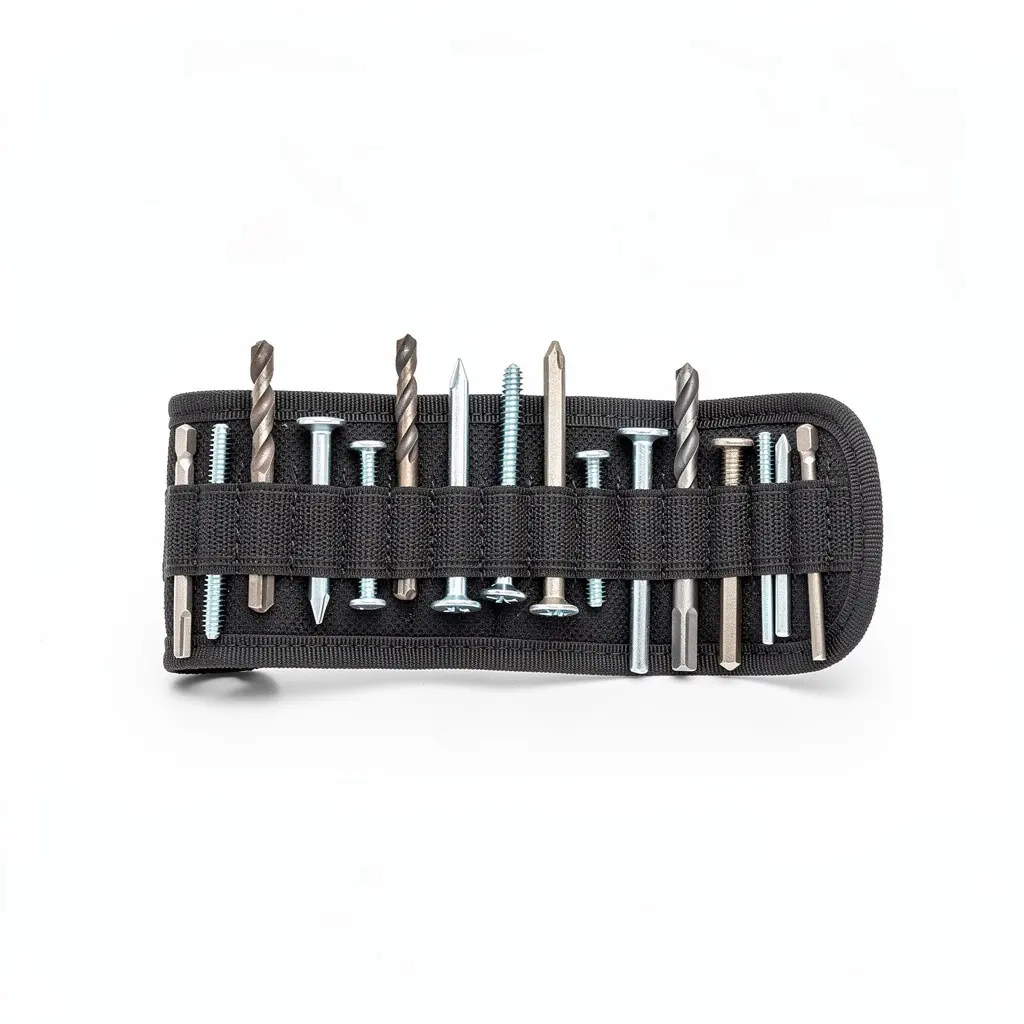 Magnetic Wristband Tool Screw-Holder Cart Theater Cut