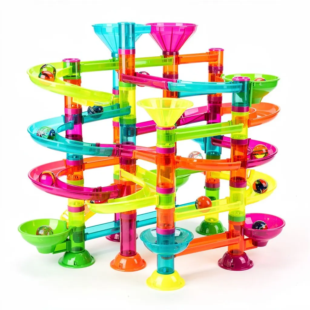 Marble Run Mega Set Glow Route-Ready