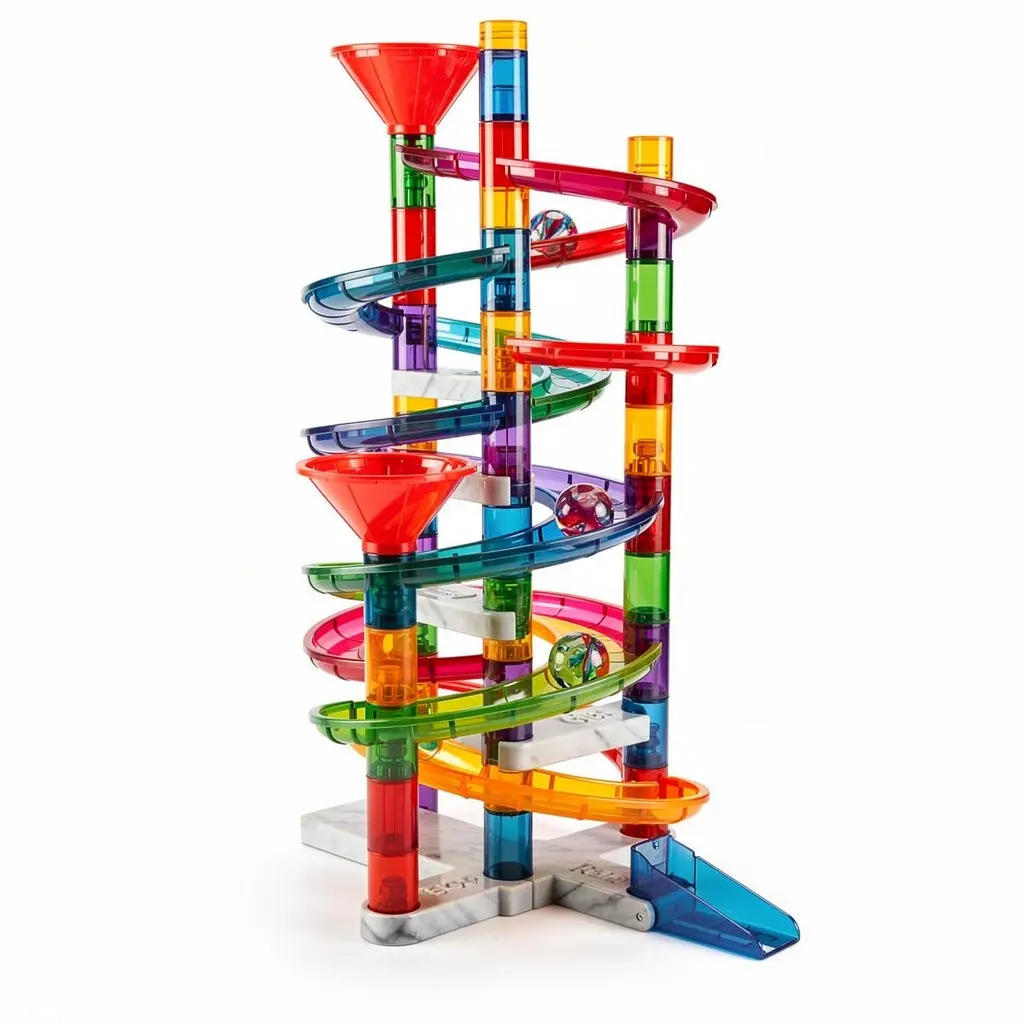 Marble Run Mega Set Speed Cart Theater Cut
