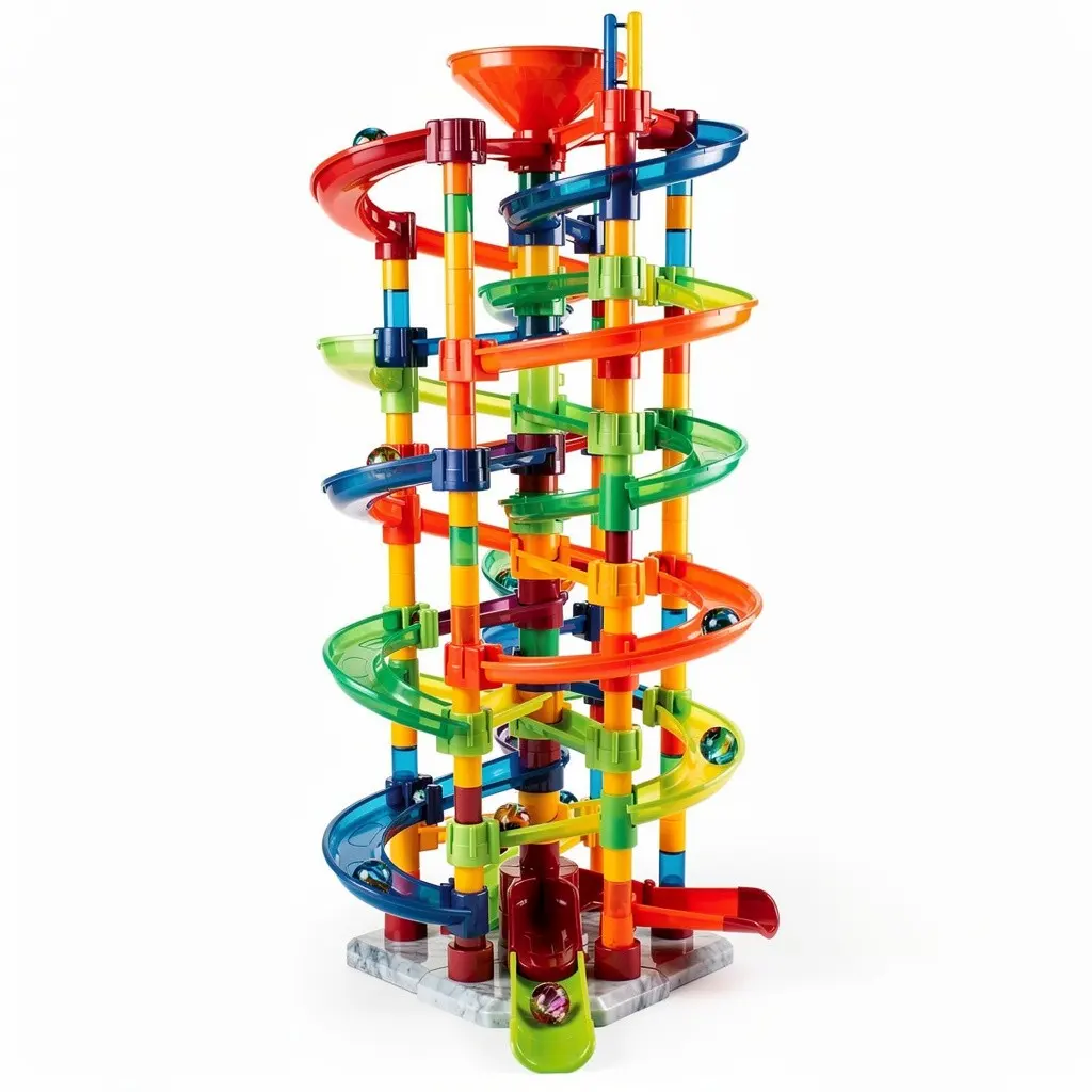 Marble Run Mega Set Tower Dopamine Variant
