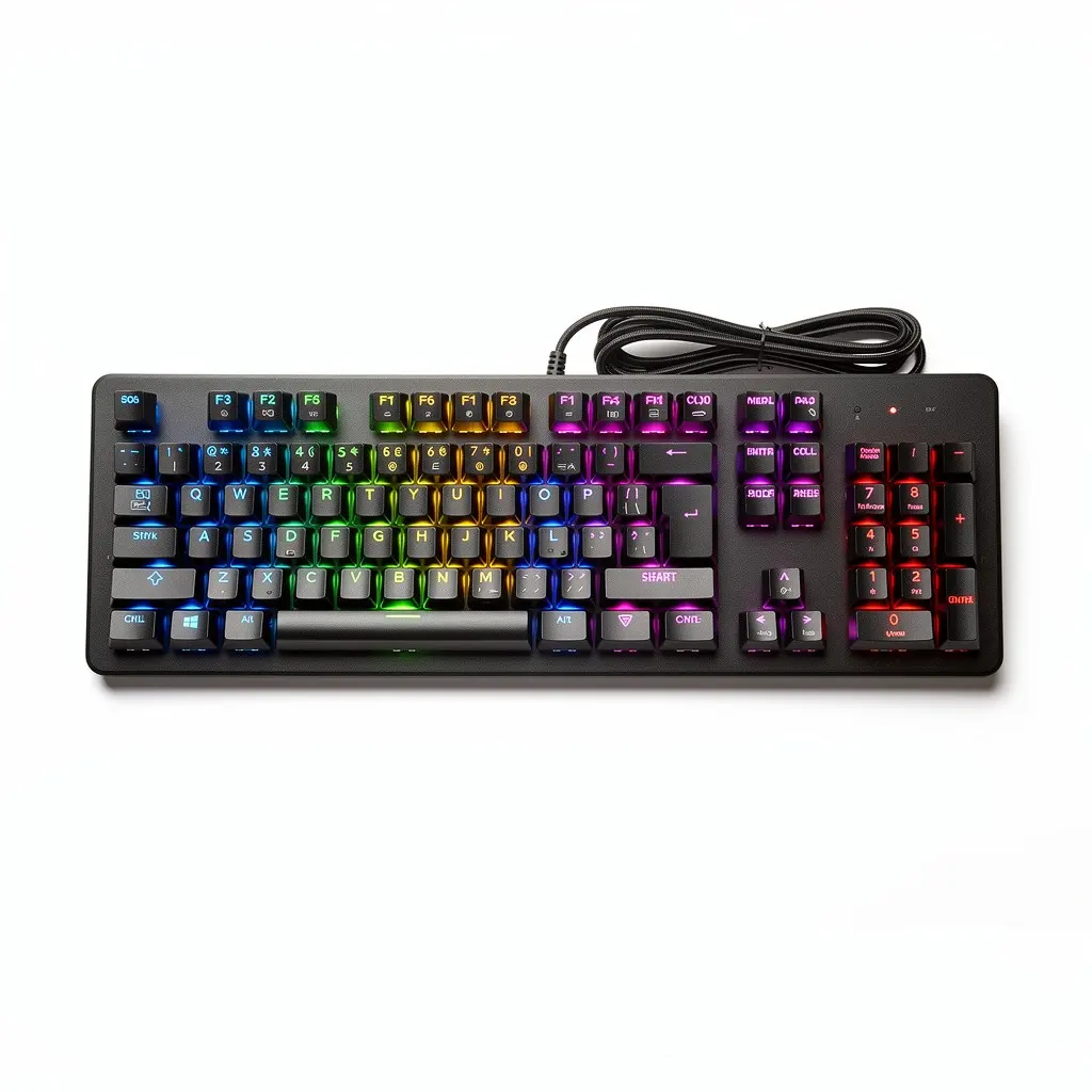 Mechanical Gaming Keyboard Full-Size RGB Wish Drop
