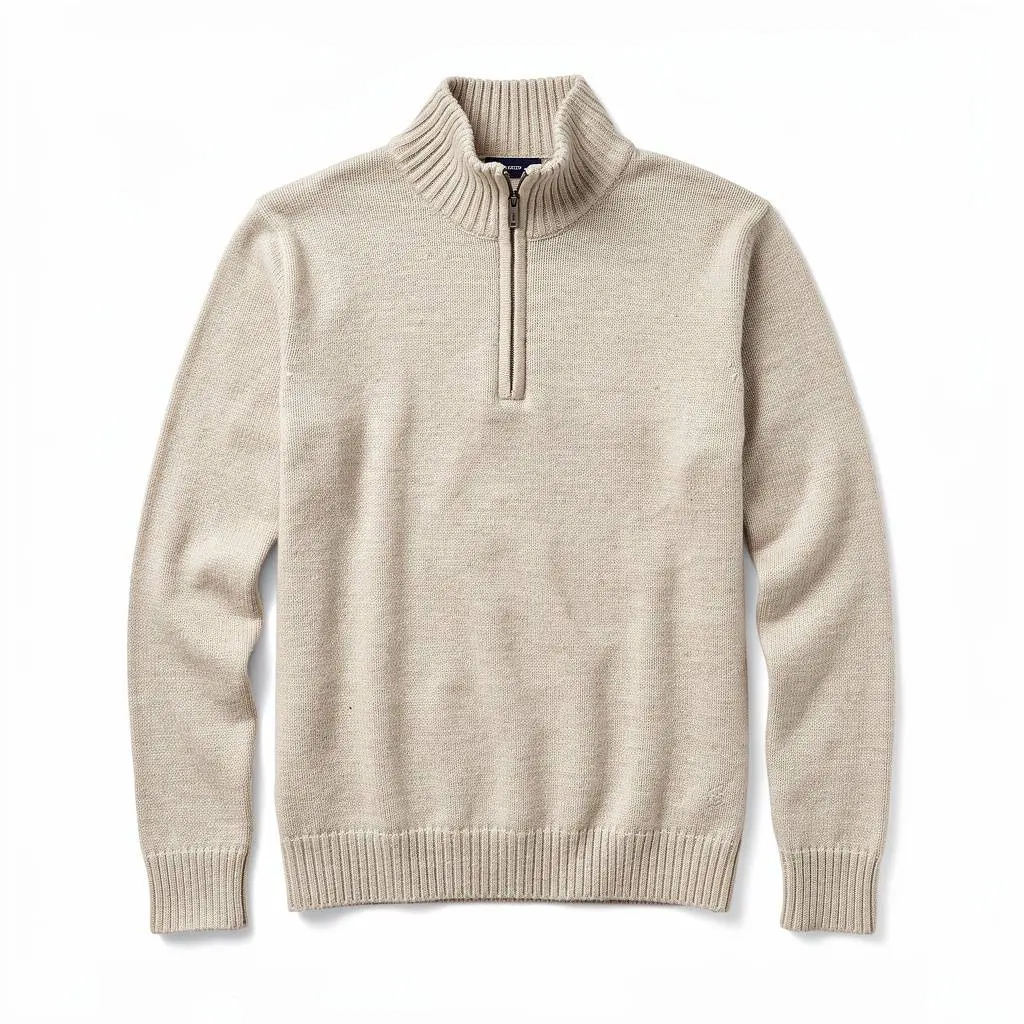 Merino Wool Sweater Quarter-Zip Zero-Checkout Edition