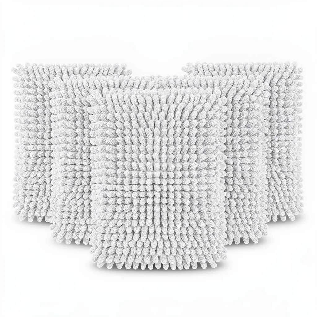 Microfiber Wash Mitt Kit Chenille Zero-Checkout Edition