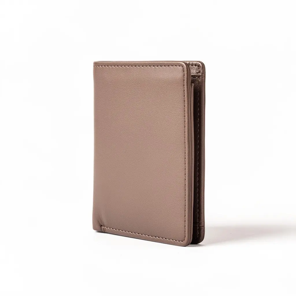 Minimalist Leather Wallet Bifold Zero-Checkout Edition