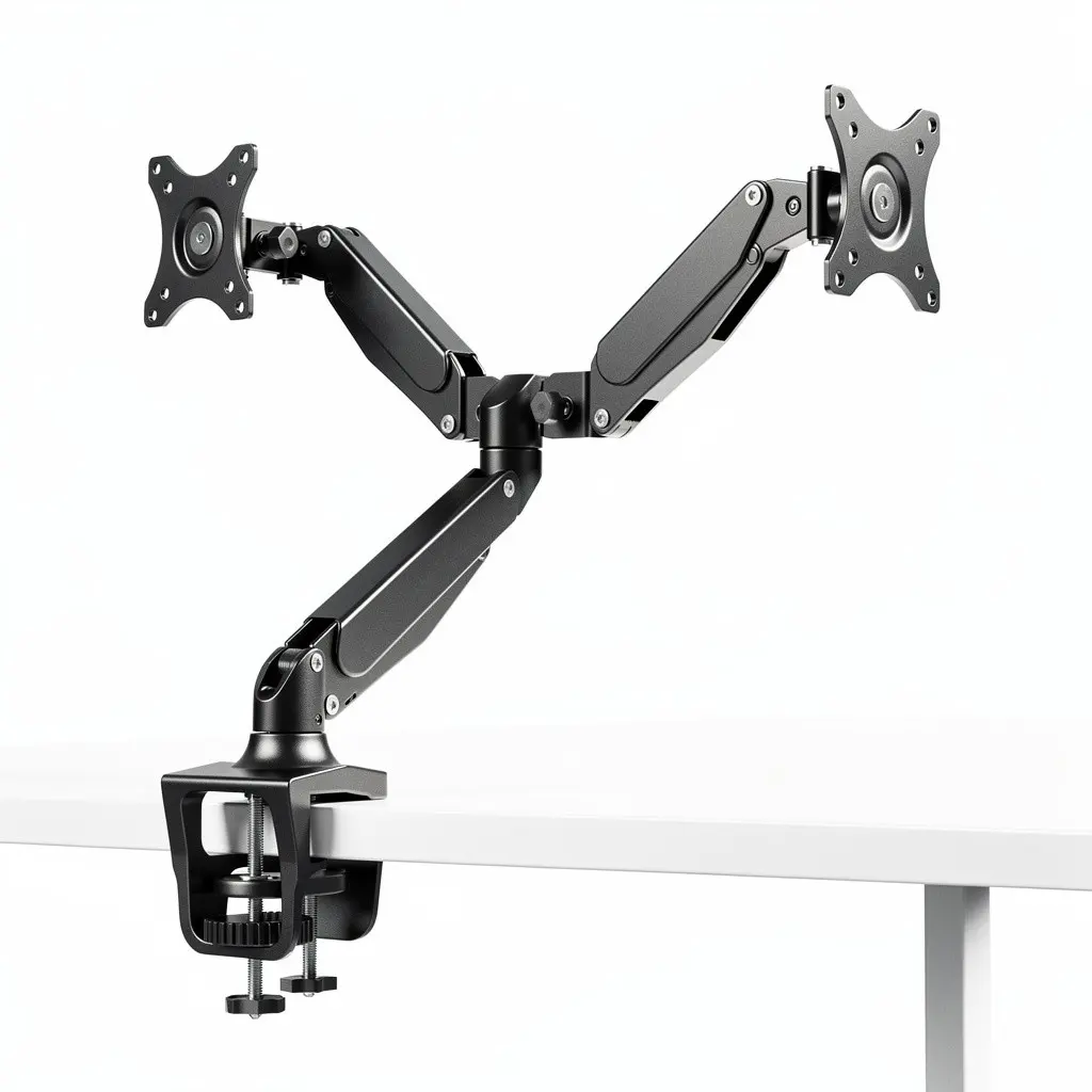 Monitor Arm Dual Clamp Zero-Checkout Edition