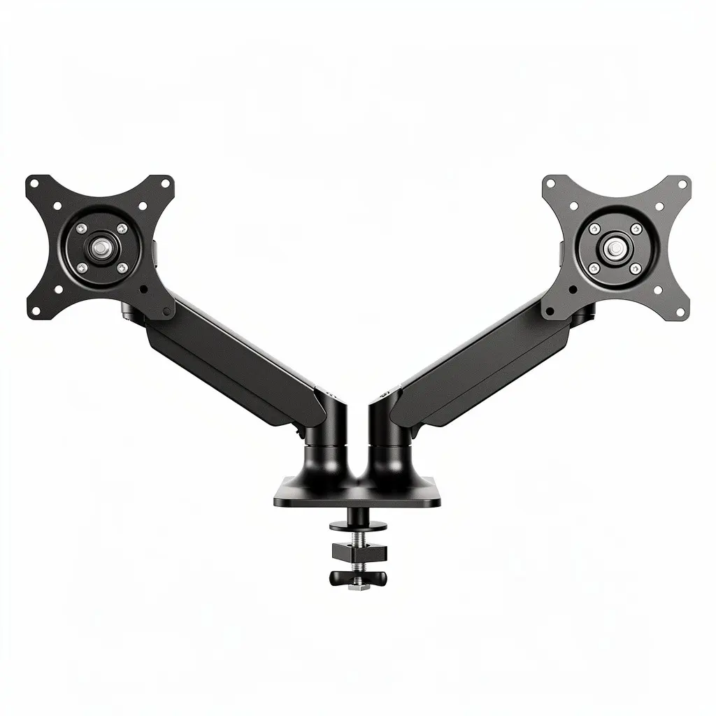 Monitor Arm Dual Heavy Route-Ready