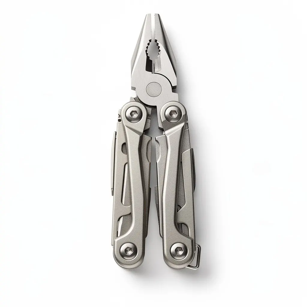 Multi-Tool Plier Titanium Cart Theater Cut