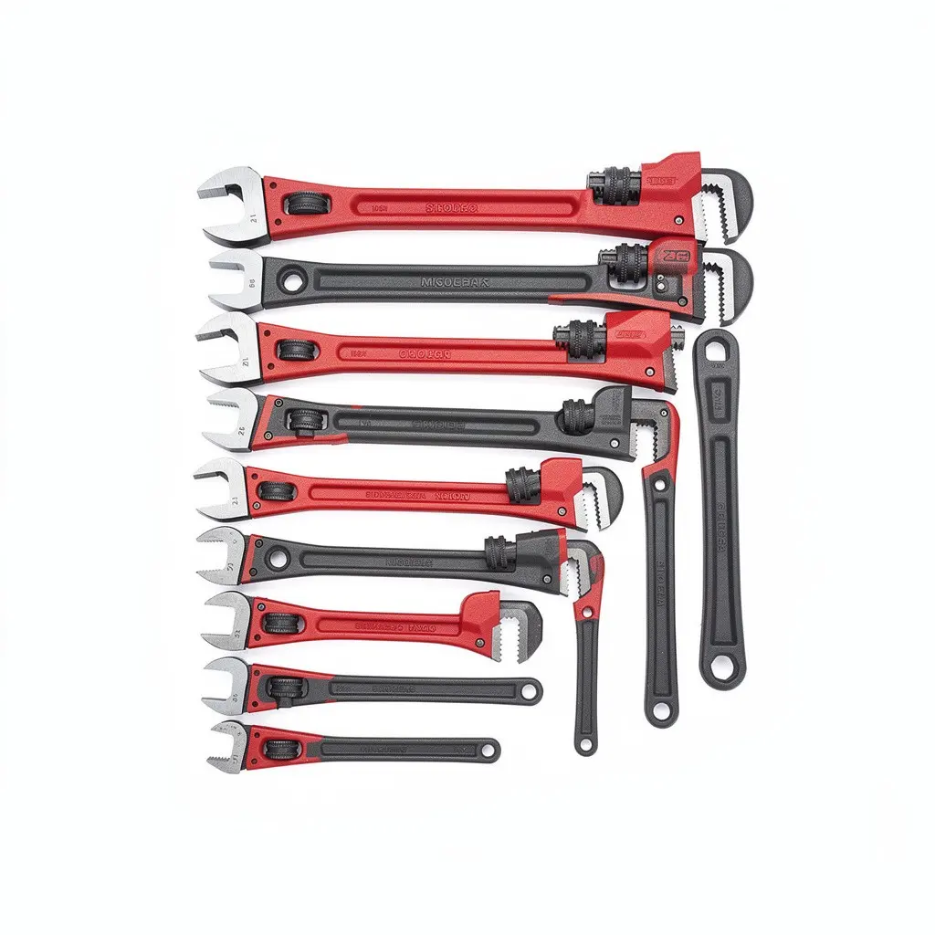 Pipe Wrench Set Heavy Zero-Checkout Edition