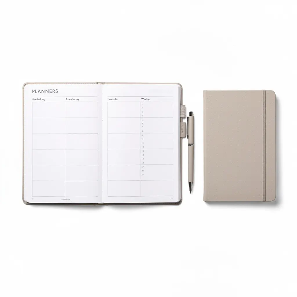 Planner & Journal Set Weekly Wish Drop