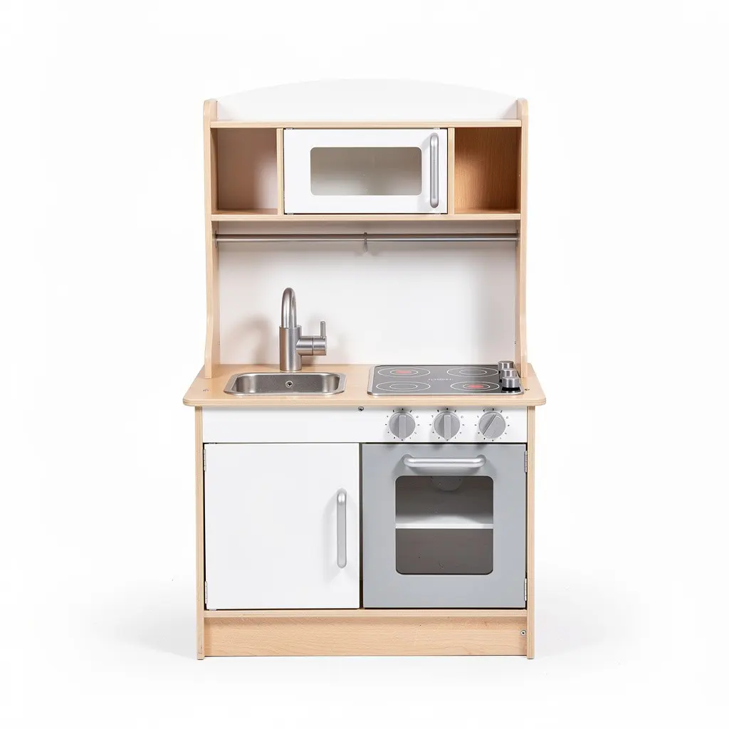 Play Kitchen Set Modern Route-Ready