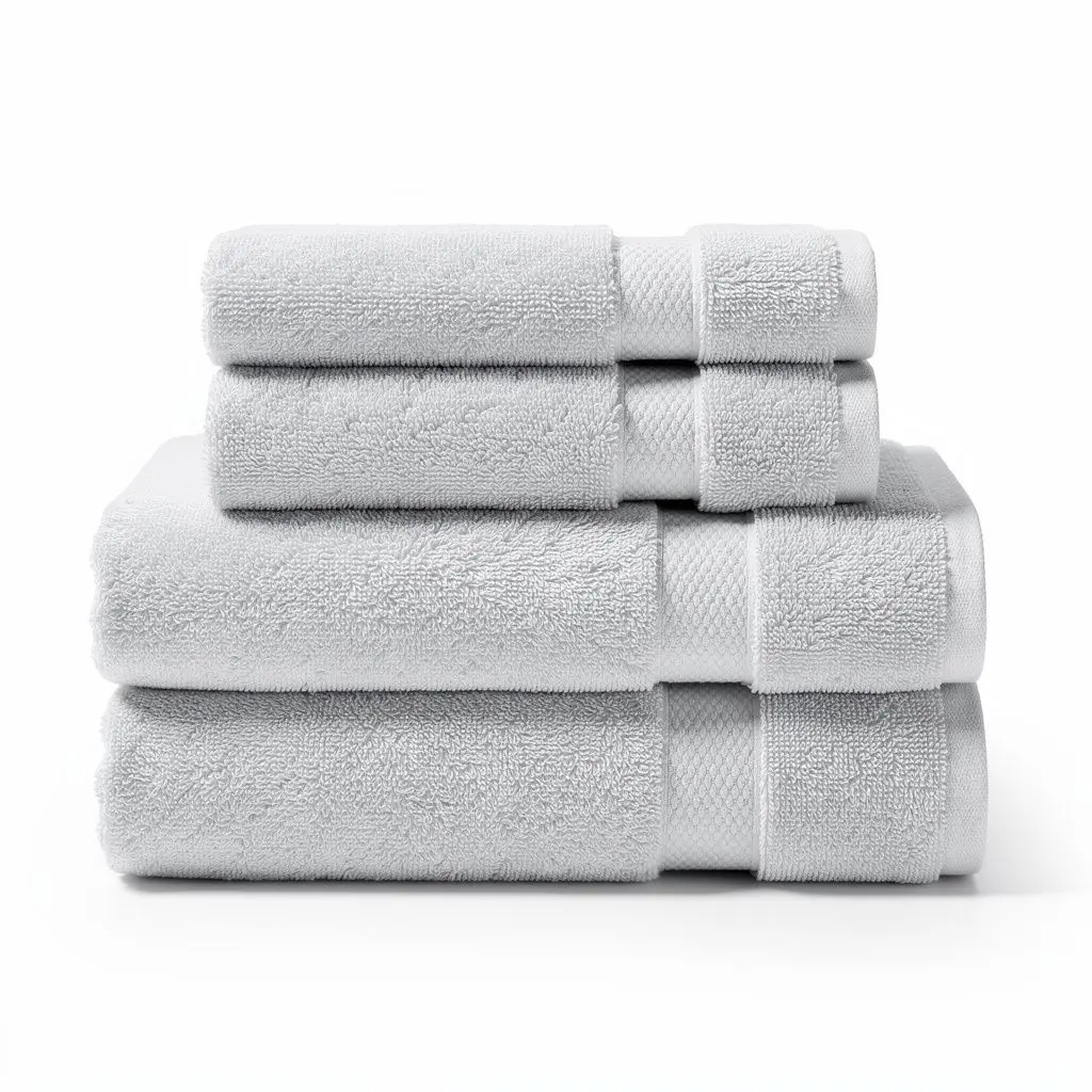 Plush Towel Set (6) Quick-Dry Wish Drop