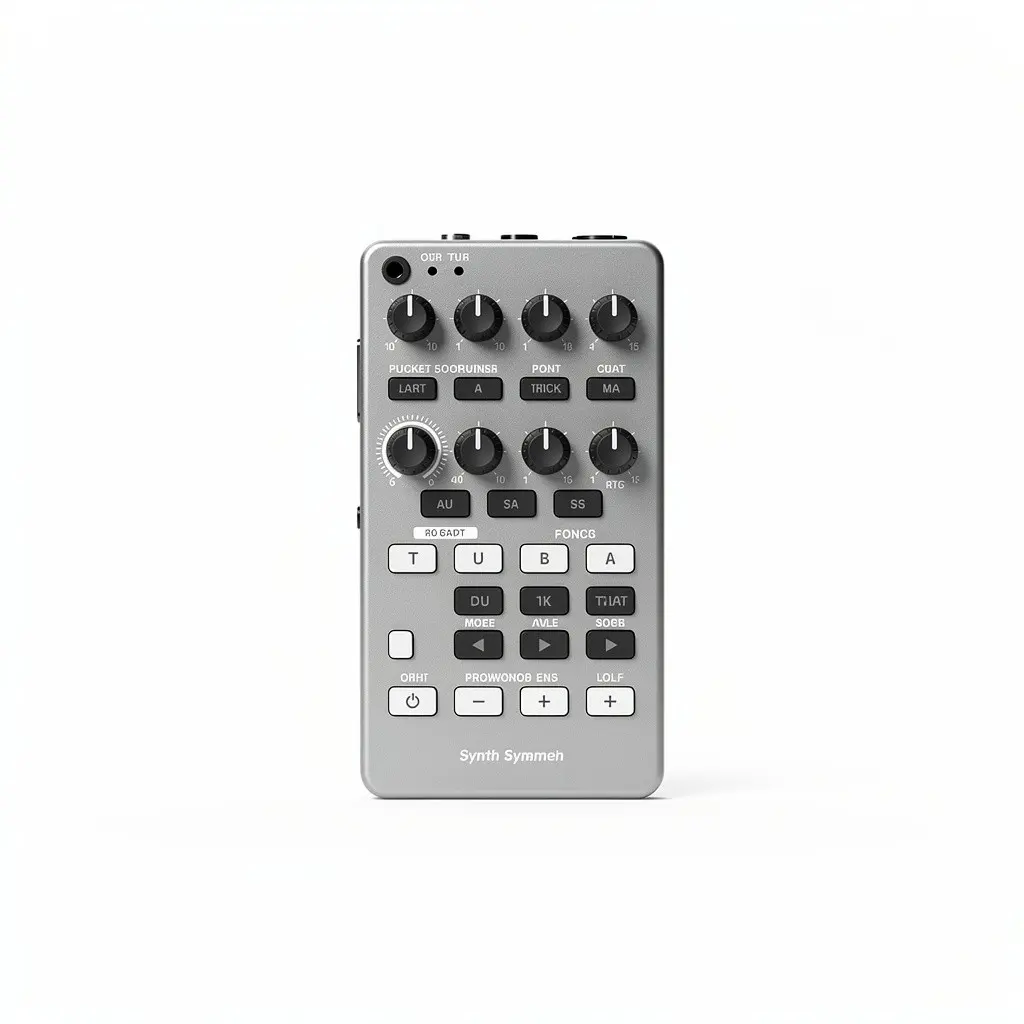 Pocket Synth Sampler Lo-Fi Route-Ready