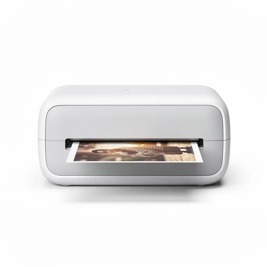 Portable Photo Printer Instant Cart Theater Cut