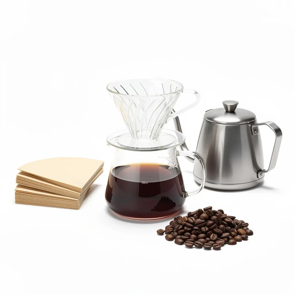 Pour-Over Coffee Kit Starter Route-Ready