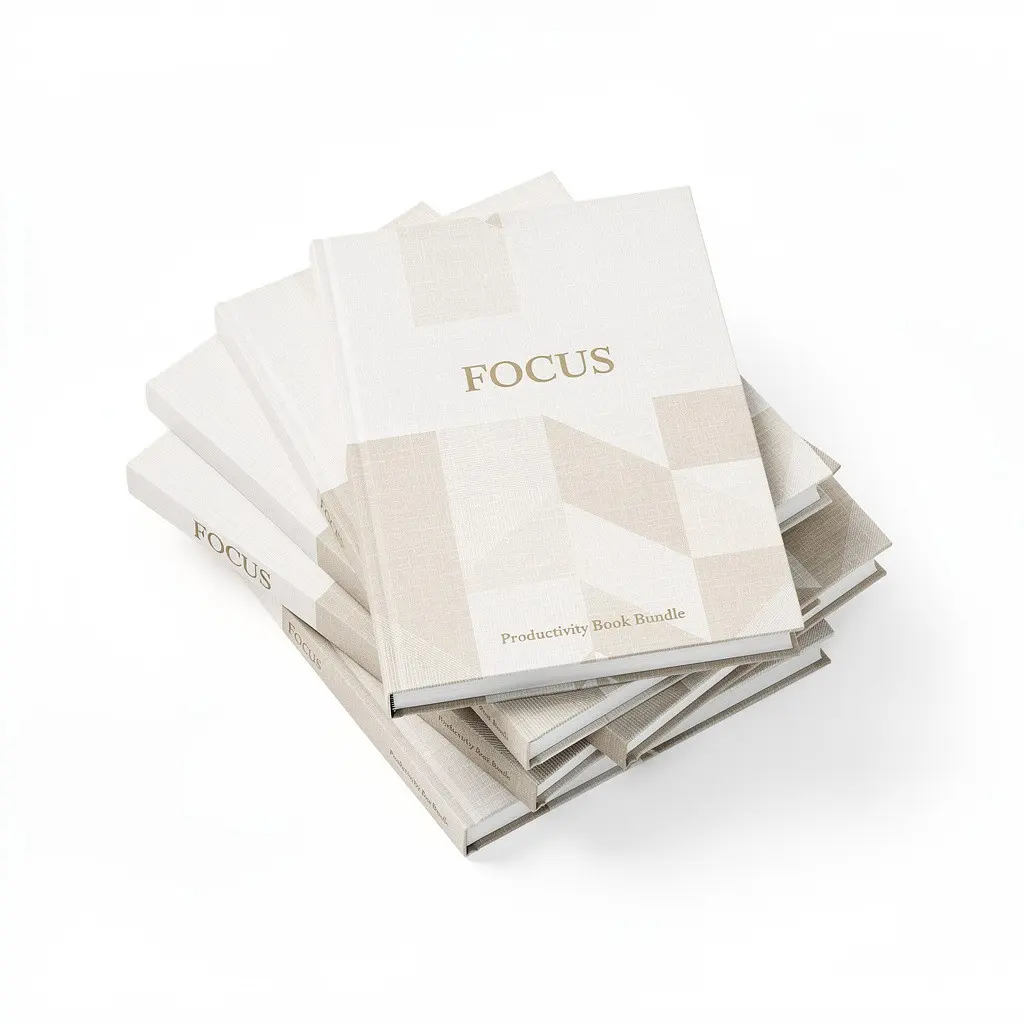 Productivity Book Bundle Focus Dopamine Variant