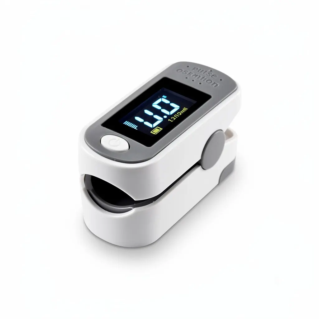 Pulse Oximeter Fingertip Bluetooth Cart Theater Cut