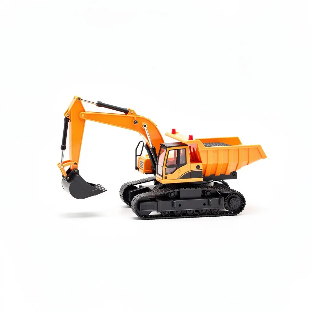 RC Excavator Truck Dump Dopamine Variant