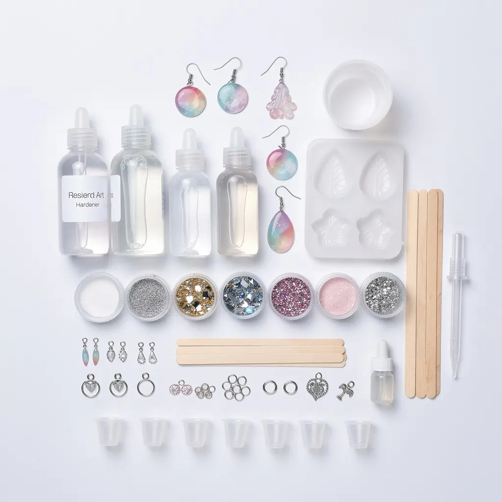 Resin Art Kit Jewelry Cart Theater Cut