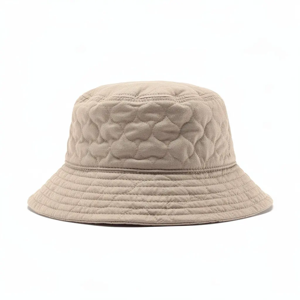Reversible Bucket Hat Quilted Cart Theater Cut
