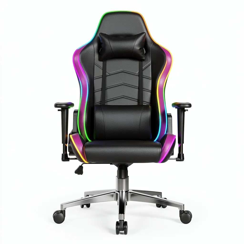 RGB Gaming Chair Ergonomic Wish Drop