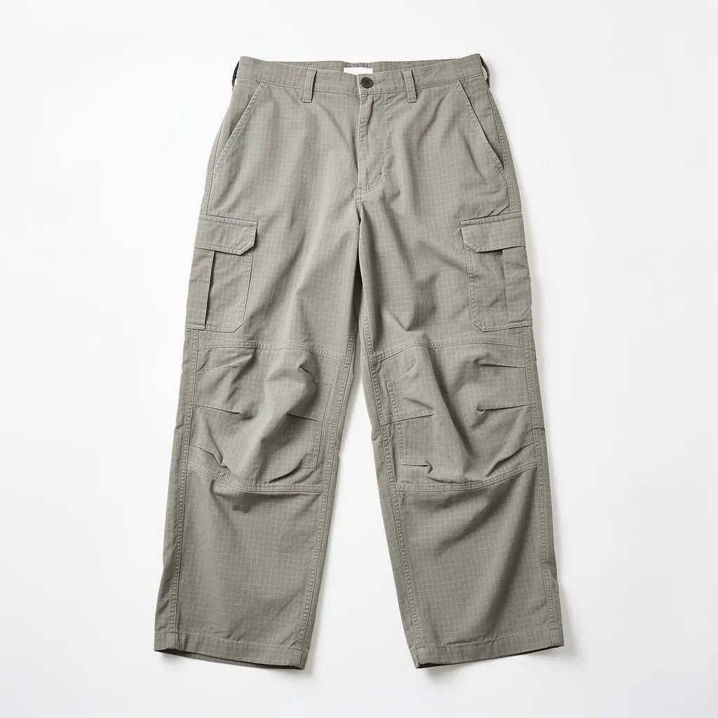 Ripstop Cargo Pants Wide Dopamine Variant