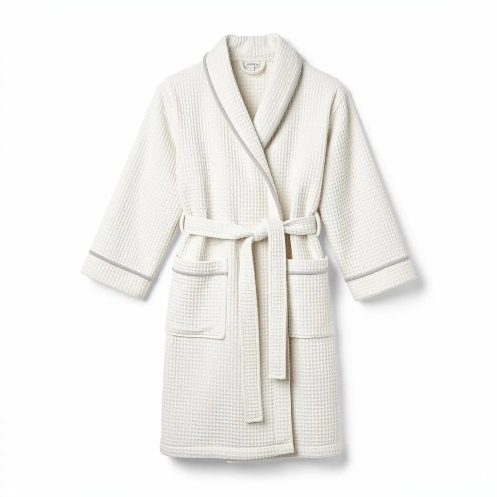 Robe Waffle Spa Cotton Route-Ready