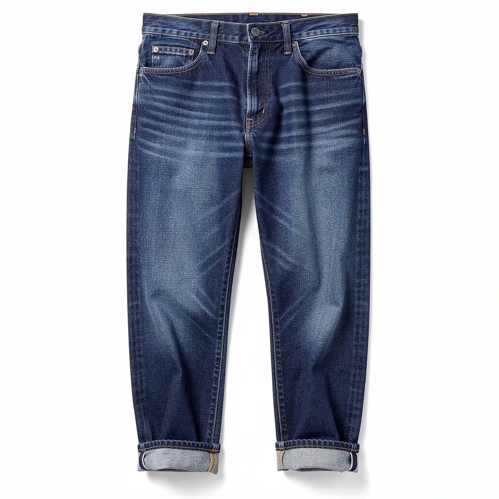 Selvedge Denim Jeans Relaxed Dopamine Variant