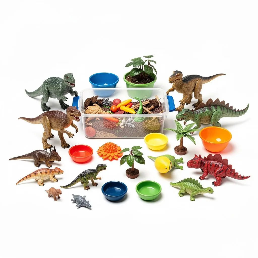 Sensory Bin Kit Dino Wish Drop